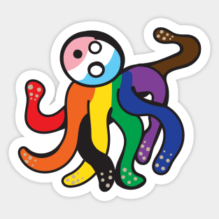 Pridetopus Sticker